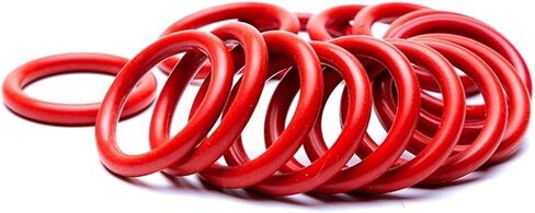 1pcs Fluorine rubber silicone butanegel O-ring fluorine rubber skeleton oil seal Y-ring mechanical seal PTFE gasket(Fluorine rubber O) in Saudi Arabia