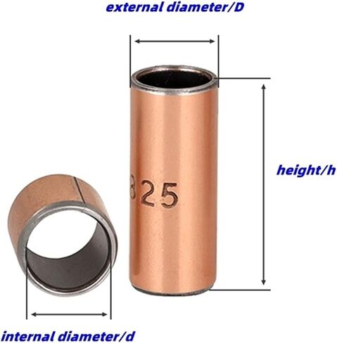 1pcs 31 32 35 36 38 40 mm SF-1 Oil-Free Composite Bearing Copper Sleeve Lubrication Wear-Resisting Bushing(38x42x25) in Saudi Arabia