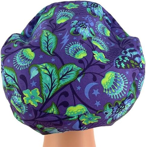 European Style Scrub Cap – Tiny Creatures/Wicked Eyes - Scrub Hat for Women & Men tie Back | Working Cap with Holder. Scrub Hats for Women, Nurses Hats | Dr. Hats in Saudi Arabia