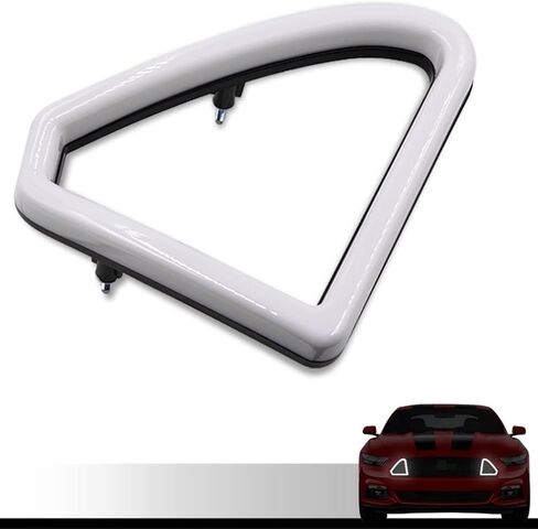 NJSBYL Front Grille DRL Led Running Lights for 2015 2016 2017 F0rd Mvstang Front Grille Hood Bumper White LED Mount Accent Daytime Lights Assembly OEM# FR3Z8200AA Replacement in Saudi Arabia