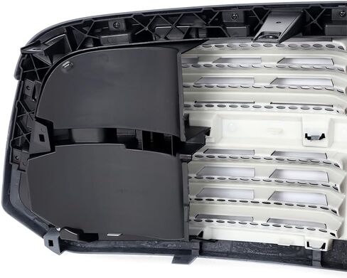 MIC Front Grille Grill Compatible with 2013-2018 Ram 1500 Big Horn (Bright White) in Saudi Arabia