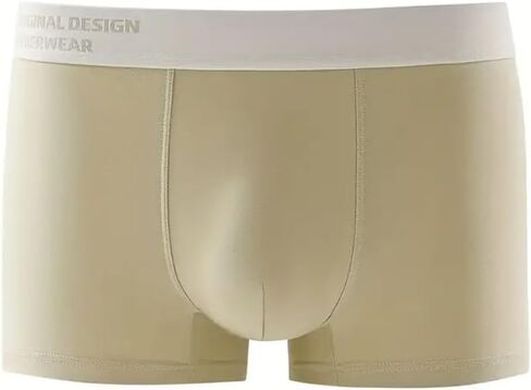 4-Piece Men's Boxer Briefs Set – Mixed Color Polyester Blend Briefs for Casual Wear in Saudi Arabia