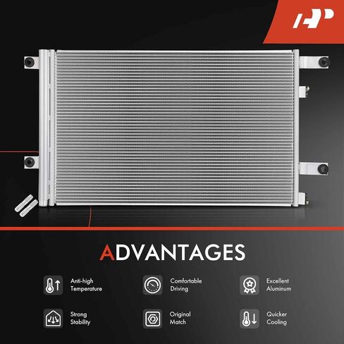 A-Premium Air Conditioning A/C Condenser Compatible with International LT RH Series Trucks 2018 in Saudi Arabia