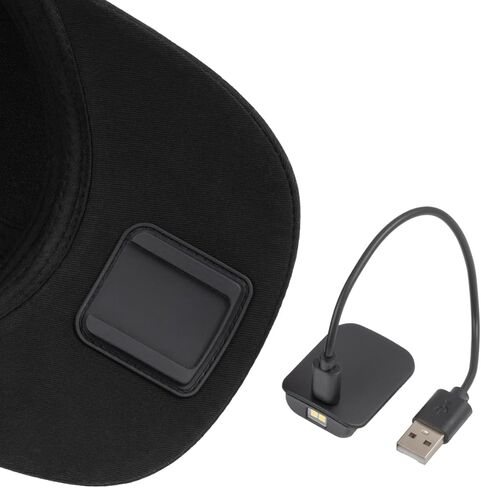 LED HAT Light - PowerCap Baseball Cap مع LED مضمّن - LED CAP Light مع المصباح الساطع وتصنيف IPX4 in Saudi Arabia