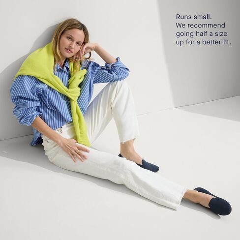 Rothy's The Loafer Women's Slip-On Shoes, Rounded-Toe Flats, Made from Recycled Plastic Bottles & Machine Washable in Kuwait