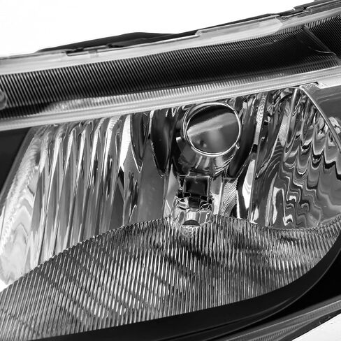 AKKON - Fit 2006-2011 Honda Civic Sedan 06-11 Halogen Type Headlights Large Amber Corner Replacement Black Pair in Saudi Arabia