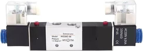 1 قطعة 4V230E-08 4V230P-08 3 موقف 5 ميناء الهواء الملف اللولبي صمامات صمامات التحكم الهوائية (Only4V230P-08 ، AC220V) in Saudi Arabia