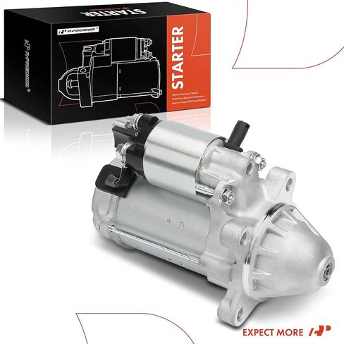 A-Premium Starter Motor Compatible with Ford Mustang 2016-2020/2022-2023, 5.0L, 12V 1.4KW 12-Teeth Clockwise, Replace# GR3T11000AA, GR3Z11002A in Saudi Arabia