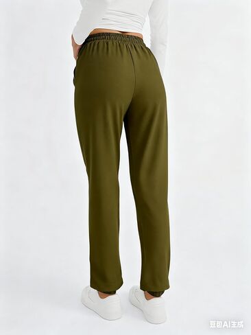 Women's Harem Pants, Hippie Palazzo Pants Boho Joggers Clothes with Pockets in Saudi Arabia