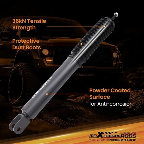 maXpeedingrods 3.5-6.5" Front Lifted Shocks for Chevy Silverado/GMC Sierra 1500 Classic 1999-2007, for Avalanche/Suburban/Tahoe 1500/GMC Yukon/Cadillac Escalade 2000-2006, G1 Upgraded Version in Saudi Arabia