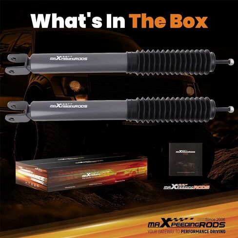 maXpeedingrods 3.5-6.5" Front Lifted Shocks for Chevy Silverado/GMC Sierra 1500 Classic 1999-2007, for Avalanche/Suburban/Tahoe 1500/GMC Yukon/Cadillac Escalade 2000-2006, G1 Upgraded Version in Saudi Arabia