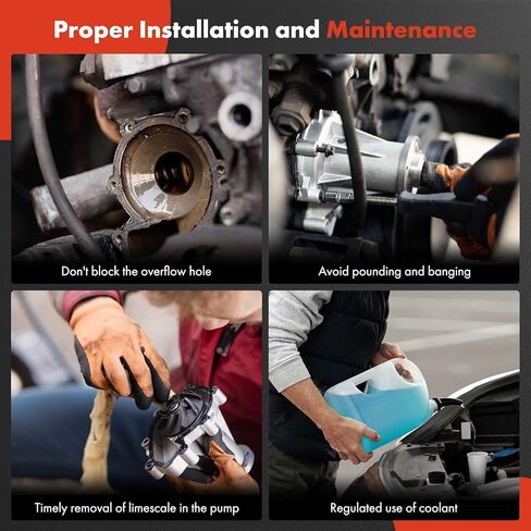 A-Premium Engine Water Pump Compatible with Kia Sportage 1995-2002 L4 2.0L in Saudi Arabia