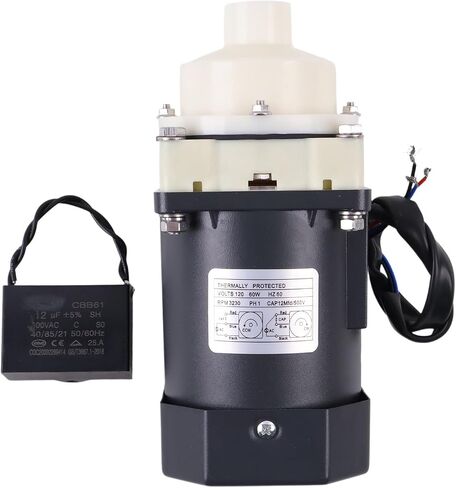 محرك مضخة مياه لآلة الثلج 120 فولت 60 واط S-0731 S0731 متوافق مع Hoshizaki 900-SD KM-1300M KM-1600M KM-631DU KM-632DU KM-1200MRE KM-1300MAH سلسلة 14 بوصة كابل مصنع التوصيل in Saudi Arabia