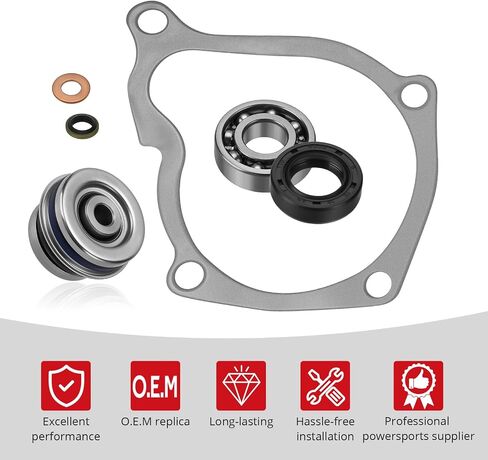 JAVIK Water Pump Seal Rebuild Kit For Polaris Sportsman 400 450 500 1996-2014 1995-2014 UTV 2X4/4X4/6X6 2001-2003 Ranger 500 Big Boss 500 Scramber 500 Xplorer 500 1997-2013 O.E.M# 3084837 in Saudi Arabia