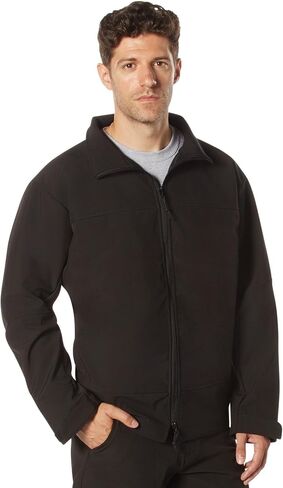 سترة Rothco Covert Ops Discrete Carry Soft Shell - معطف تكتيكي مقاوم للرياح ومقاوم للماء in Saudi Arabia