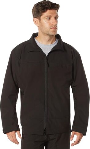 سترة Rothco Covert Ops Discrete Carry Soft Shell - معطف تكتيكي مقاوم للرياح ومقاوم للماء in Saudi Arabia