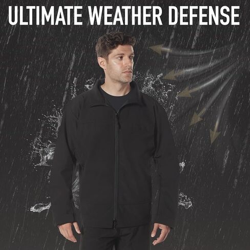 سترة Rothco Covert Ops Discrete Carry Soft Shell - معطف تكتيكي مقاوم للرياح ومقاوم للماء in Saudi Arabia