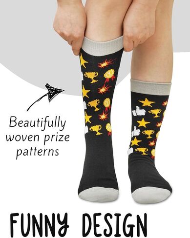 InnoBeta Godfahter Gifts, Gifts for Godfather on Birthday and Christmas, One Size Crew Socks in Saudi Arabia