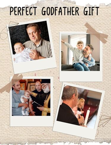 InnoBeta Godfahter Gifts, Gifts for Godfather on Birthday and Christmas, One Size Crew Socks in Saudi Arabia