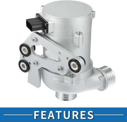 Water Pump No.11517583836/11518635092 with Screws Kit 17.2x14.5cm Car Electric Engine Water Pump for BMW 528I 2011 3.0L Metal Silver Tone 1 Set in Kuwait