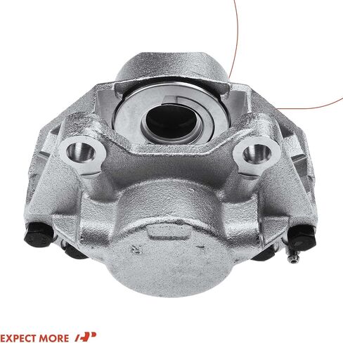 A-Premium Disc Brake Caliper Assembly Compatible with Select Mercedes-Benz Models - W126 300SDL, 300SE, 300SEL, 350SD, 350SDL, 420SEL, 560SEL, C126, 560SEC, 1986-1991 - Front Right Passenger Side in Saudi Arabia