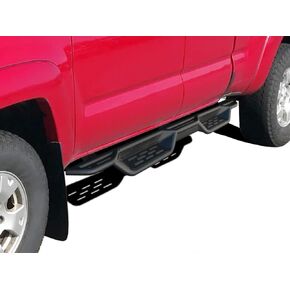 لوحات تشغيل قضبان Nerf ذات نمط منسدل أنبوبي مقاس 6 بوصات باللون الأسود من APS متوافقة مع Toyota Tacoma 2005-2023 كابينة الوصول الممتدة in Kuwait