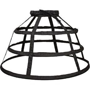 تنورة داخلية، خصر مرن، (مزيج البوليستر، أسود) in Kuwait