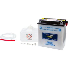 WPS Conventional 12V Heavy Duty Battery With Acid Pack CB5L-B in Saudi Arabia