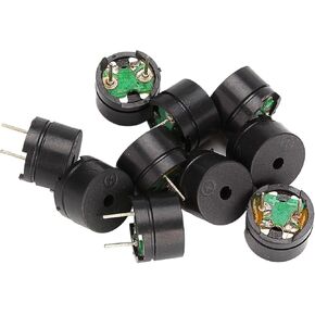10PCS Passive Buzzer AC 12MMx8.5MM 12085 42R Resistance 3V 5V 9V 12V in Common Use Mini Piezo Buzzers in Saudi Arabia