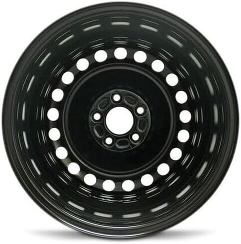 New OEM Replacement Wheel for 2006-2007 Volvo V70 16x6.5 inch Steel Rim Painted Black Fit 205/55R16 in Saudi Arabia