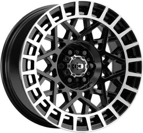 عجلة الشفاه VISION 16x7 349 Savage Gloss باللون الأسود مقاس 5x100 (15 مم) in Saudi Arabia