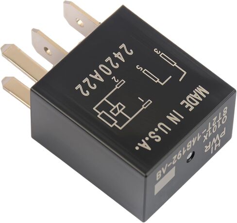 4Pcs 8T2T-14B192-AB Wiper Motor Relay 12VDC 30A 4-Pin Accessory Power Relay OEM Fit Replacement for Select Ford Models in Kuwait