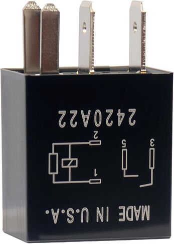 4Pcs 8T2T-14B192-AB Wiper Motor Relay 12VDC 30A 4-Pin Accessory Power Relay OEM Fit Replacement for Select Ford Models in Kuwait