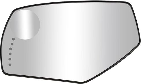 Driver Side Mirror Replacement for Chevrolet Silverado 1500 2500 3500 HD & GMC Sierra 1500 2500 3500 HD - Left Side Mirror Glass, Rear View Mirrors Glass with Heated & Signal Light in Saudi Arabia