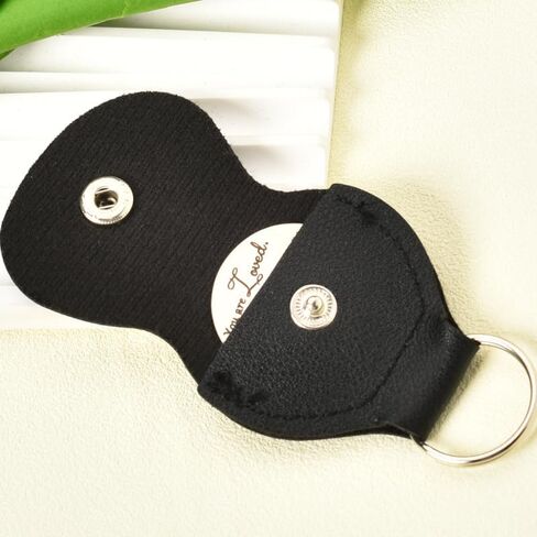 Pocket Hug Token Keychain Coin Gift for Women Men Boys Girls Birthday Christmas Gifts for Him Her PU Keychain in Saudi Arabia
