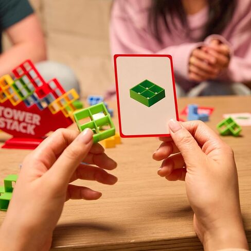 Tower Stack - Head to Head Stacking Game by Relatable, Games for Kids, Board Games for Family Night or Gifts for Kids 8-12 in Kuwait