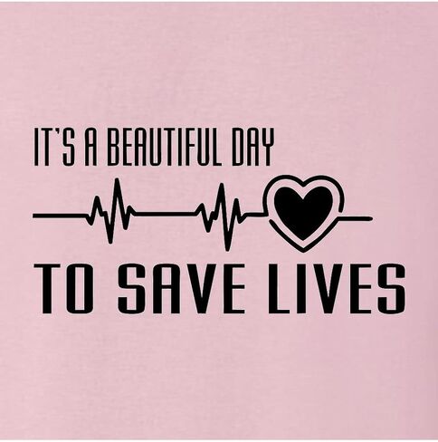 Go All Out Adult It's A Beautiful Day To Save Lives Sweatshirt Crewneck in Saudi Arabia