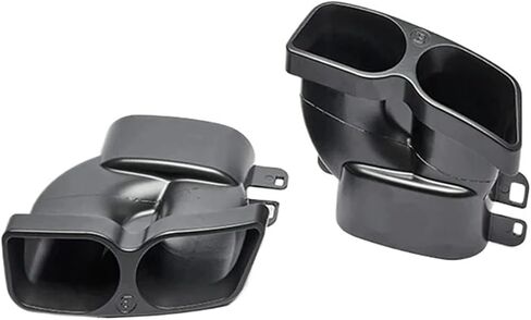2X Exhausts Pipes Compatible For Benz Brabus AMG C63 S W204 S W205 W212 W213 W222 C205 15 18 Car Quad Exhaust Muffler Tips Tailpipe in Saudi Arabia