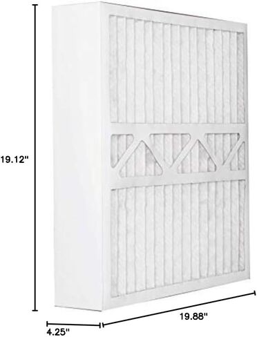 Aerostar 19x20x4 1/4 MERV 11, Carrier Replacement Pleated Air Filter, 19 X 20 X 4 1/4, Box of 2 in Saudi Arabia