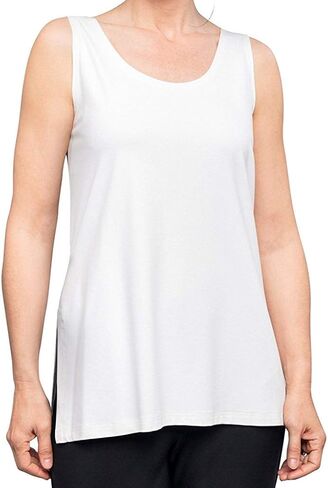 Sympli Women's Plus-Size Go to Tank, Sleeveless in Kuwait