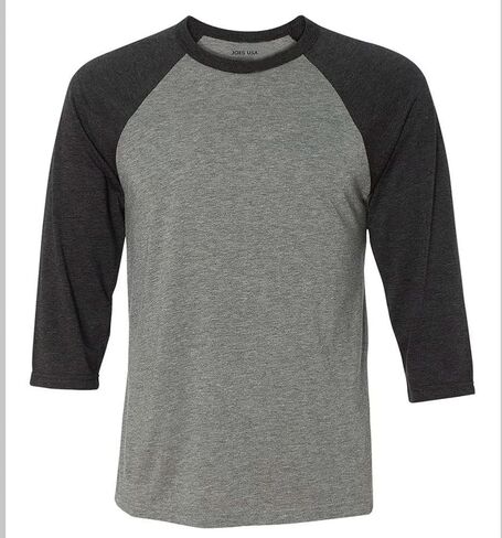 Joe's USA - Three-Quarter Sleeve Baseball Raglan Shirts in 21 Colors. XS-2XL in Kuwait