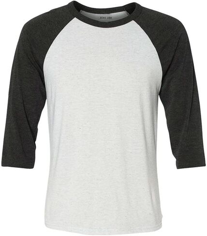 Joe's USA - Three-Quarter Sleeve Baseball Raglan Shirts in 21 Colors. XS-2XL in Kuwait