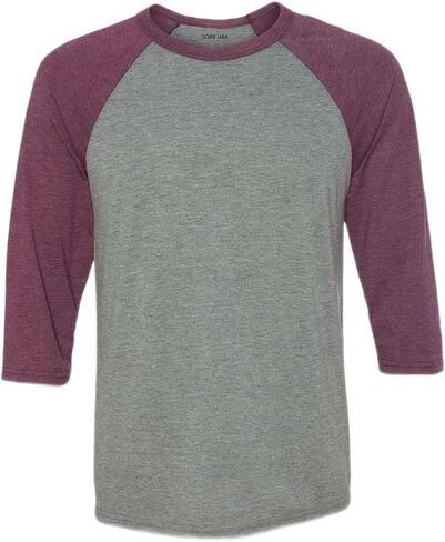 Joe's USA - Three-Quarter Sleeve Baseball Raglan Shirts in 21 Colors. XS-2XL in Kuwait