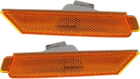 Parts N Go 2010-2015 Camaro Bumper Marker Light Set للسائق الأمامي وجانب الراكب الأيسر واليد اليمنى - 92246244 GM2551197، 92246245 GM2550197 in Saudi Arabia