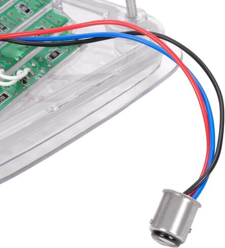 HECASA 29 LED ضوء إشارة الانعطاف متوافق مع 1986-2008 Kenworth T600A K300 T300 T330 T600 مصباح وقوف السيارات الجانبي مصباح علامة واضحة عدسة استبدال ضوء العنبر لK256509 K256509R in Saudi Arabia