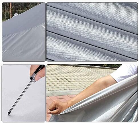Car Cover for Mitsubishi Lancer Evolution Evo X/Evo V/Evo VI/Evo IX 1992-2016 Outdoor Car Tarpaulin Full Car Cover Waterproof All Weather Protection Awning Exterior Accessories,Black in Saudi Arabia