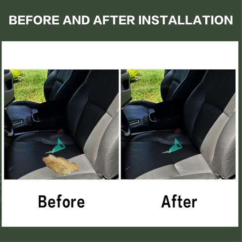 FZJDSD Black Microfiber Leather Driver Side Bottom Replacement Seat Cover Compatible with Lexus ES300 ES330 2002 2003 2004 2005 2006 in Saudi Arabia