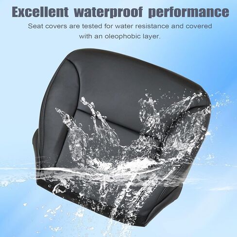 FZJDSD Black Microfiber Leather Driver Side Bottom Replacement Seat Cover Compatible with Lexus ES300 ES330 2002 2003 2004 2005 2006 in Saudi Arabia