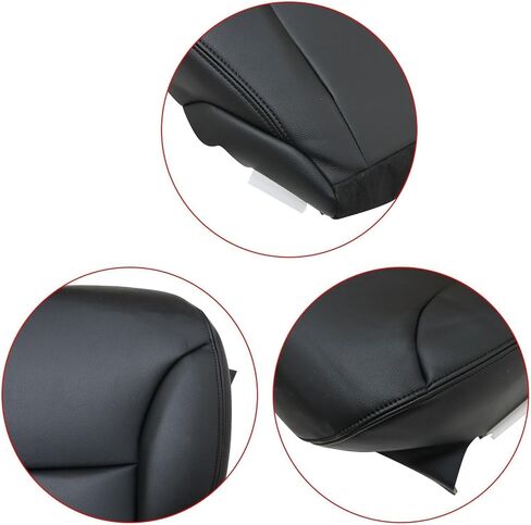 FZJDSD Black Microfiber Leather Driver Side Bottom Replacement Seat Cover Compatible with Lexus ES300 ES330 2002 2003 2004 2005 2006 in Saudi Arabia