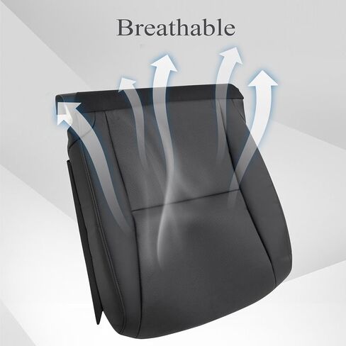 GXARTS Driver and Passenger Side Bottom Lower Replacement Leather Seat Cover Black LC20 or LB20 or LA20 Compatible with Lexus Rx350 Rx450h 2010 2011 2012 2013 2014 2015 in Saudi Arabia